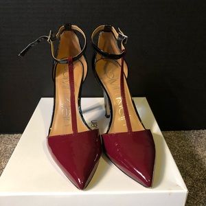 Calvin Klein Banya Patent T-Straps